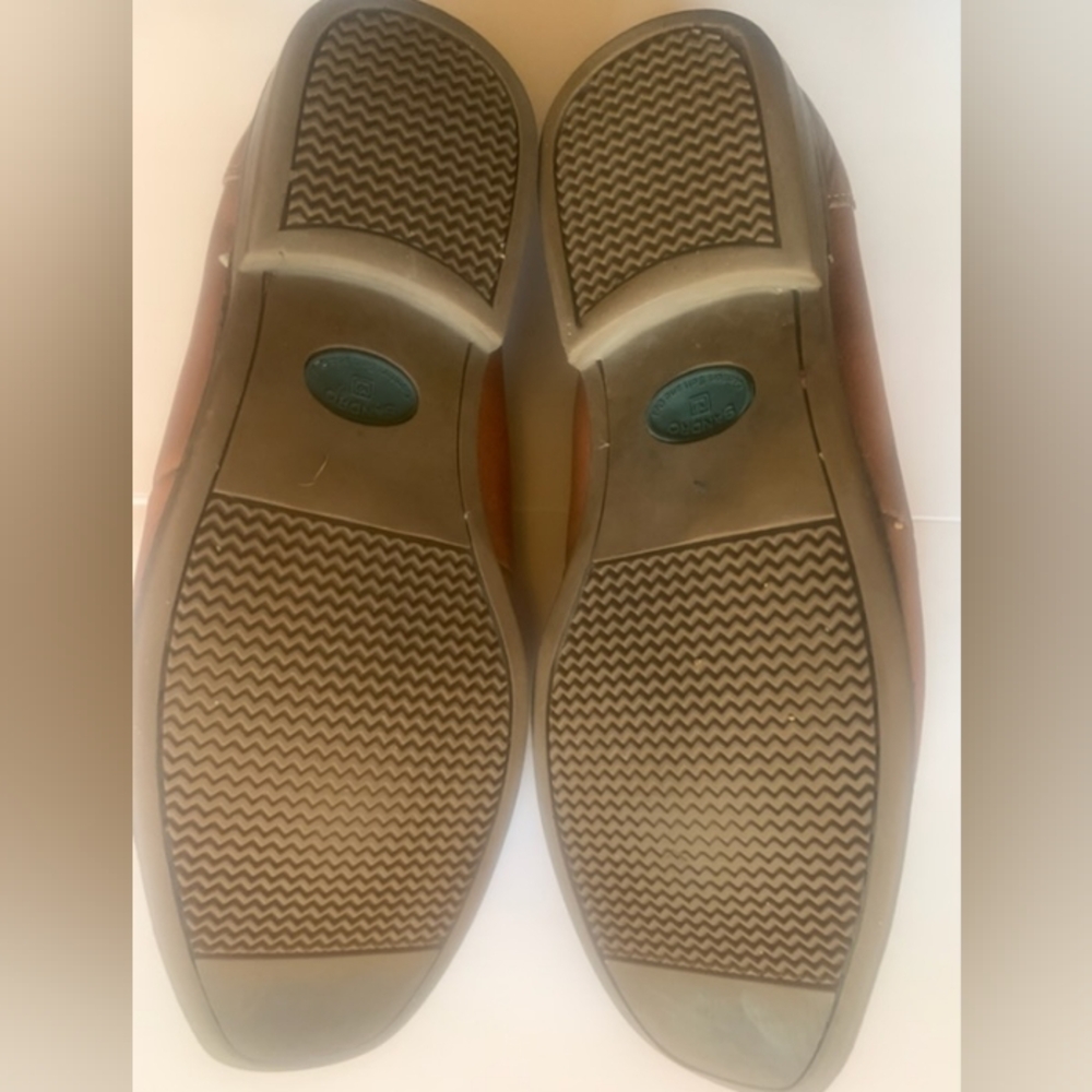 SANDRO MOSCOLONI (France) Venetian Leather Loafer- Size 10.5D-Tan - Picture 3 of 5
